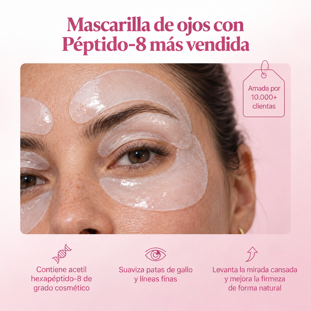 Parches de Colágeno + Hexapéptidos-8