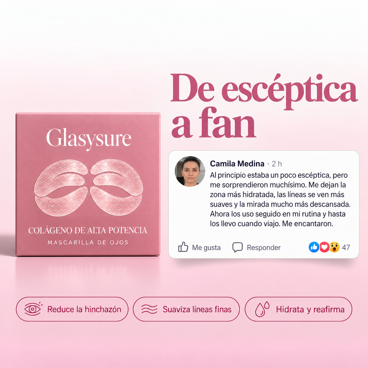 Parches de Colágeno + Hexapéptidos-8